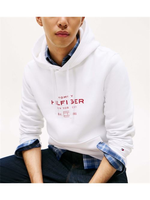 oval graphic hoodie Tommy Hilfiger | MW0MW40864YBR.YBR